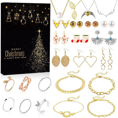 Adventskalender 2026 Frauen Schmuck Weihnachtskalender Damen
