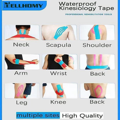 Kinesiologie Tape 40er Set | Sporttape für Muskeln & Gelenke