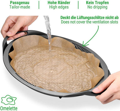 Dampfgarpapier Varoma Thermomix Antihaft 28