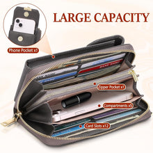 Handytasche Damen Leder Umhängetasche RFID Schutz Crossbody