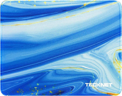 TECKNET Gaming Mousepad Wasserdicht Rutschfest 28x21cm