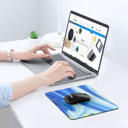 TECKNET Mauspad 28x21 cm Gaming Mousepad Wasserdicht Rutschfester Gummi PC Büro