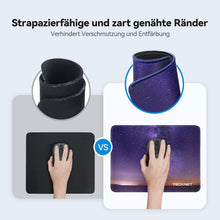 TECKNET Gaming Mousepad 28x21 cm Wasserdicht Rutschfester