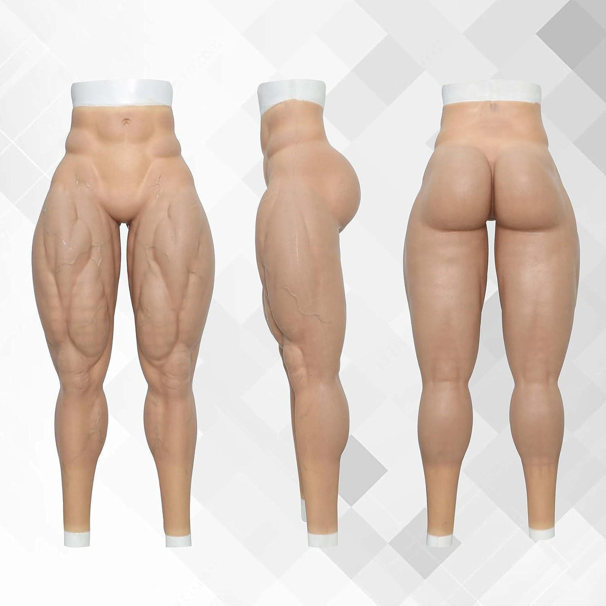Silikon Muskelhose für Herren, realistisch, für Cosplay und Karneval