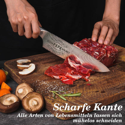 Weihnachtsgeschenk für Papa: Profi Küchenmesser aus