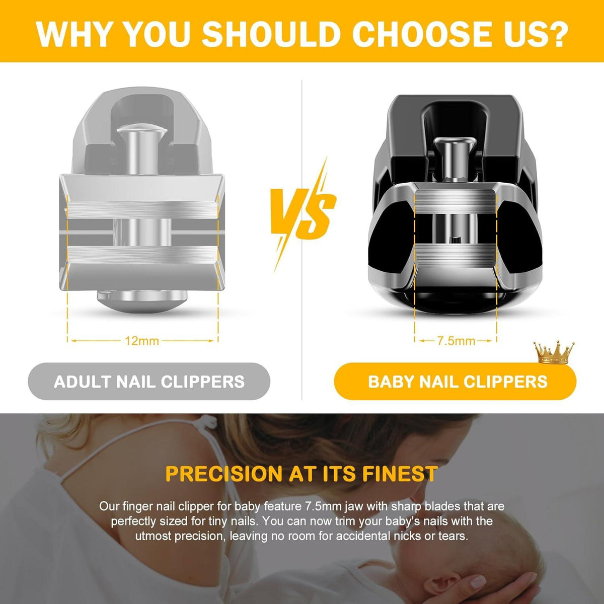 Nagelknipser für Babys und