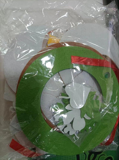 Jiahuade DIY Filz Herbst Bastelset für Kinder, 236-teiliges Kränze Basteln Set