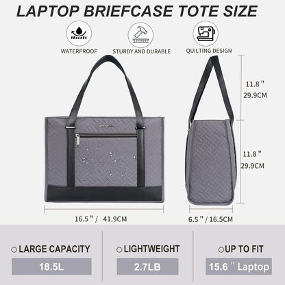 Laptoptasche Damen 15,6 Zoll Aktentasche LED-Deckenstrahler