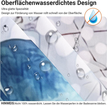 Duschvorhang Meeresschildkröte 240x180 Antischimmel