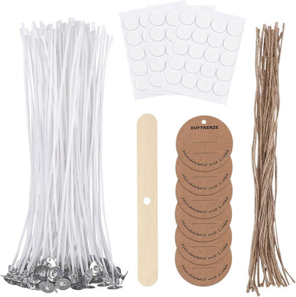 Kerzendocht Set 60 Stück 20cm Kerzendocht Kerzen Selber Machen DIY