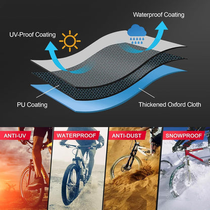 Fahrradabdeckung wasserdicht für 1 Fahrrad – Outdoor Schutzhülle