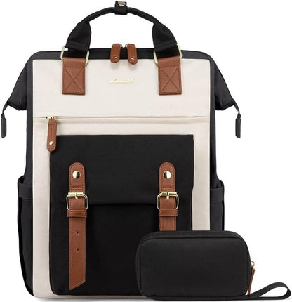 Großer Damen Rucksack 17 Zoll Laptoptasche Wasserdicht mit