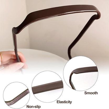 Unsichtbarer Haarreif Sonnenbrille Set für lockiges Haar