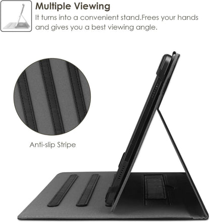 Universal Tablet Hülle 9-10.5 Zoll PU Leder Stand Folio Handschlaufe