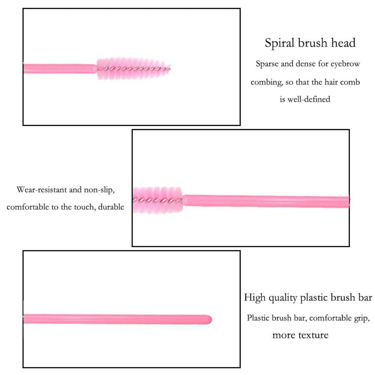 6er-Set Haarkamm Borsten Haarbürste Kamm Rattenschwanz Bürste Edges