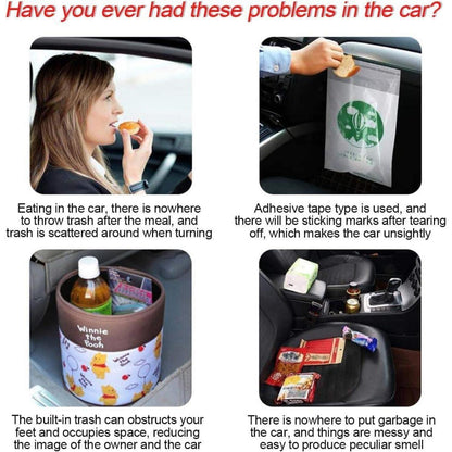 Tragbarer Auto Mülleimer – Aufhänger für Auto, Van & Outdoor