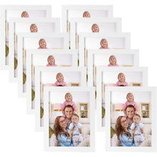 Bilderrahmen Set 15x20 cm Weiß Fotorahmen 12 Stück Wand
