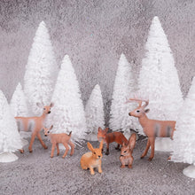 Mini Weihnachtsfiguren Miniatur Weihnachtsschmuck Set 14-teilig