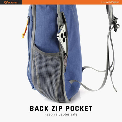 Faltbarer Tagesrucksack 10L wasserfest ultraleicht für Wandern & Reisen