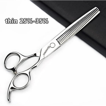 Professionelle Haarschneidemaschine Set mit Friseurschere (6,5-7,5 Zoll)