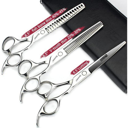 Professionelle Haarschneidemaschine Set 6.5/7/7.5 Zoll Edelstahl