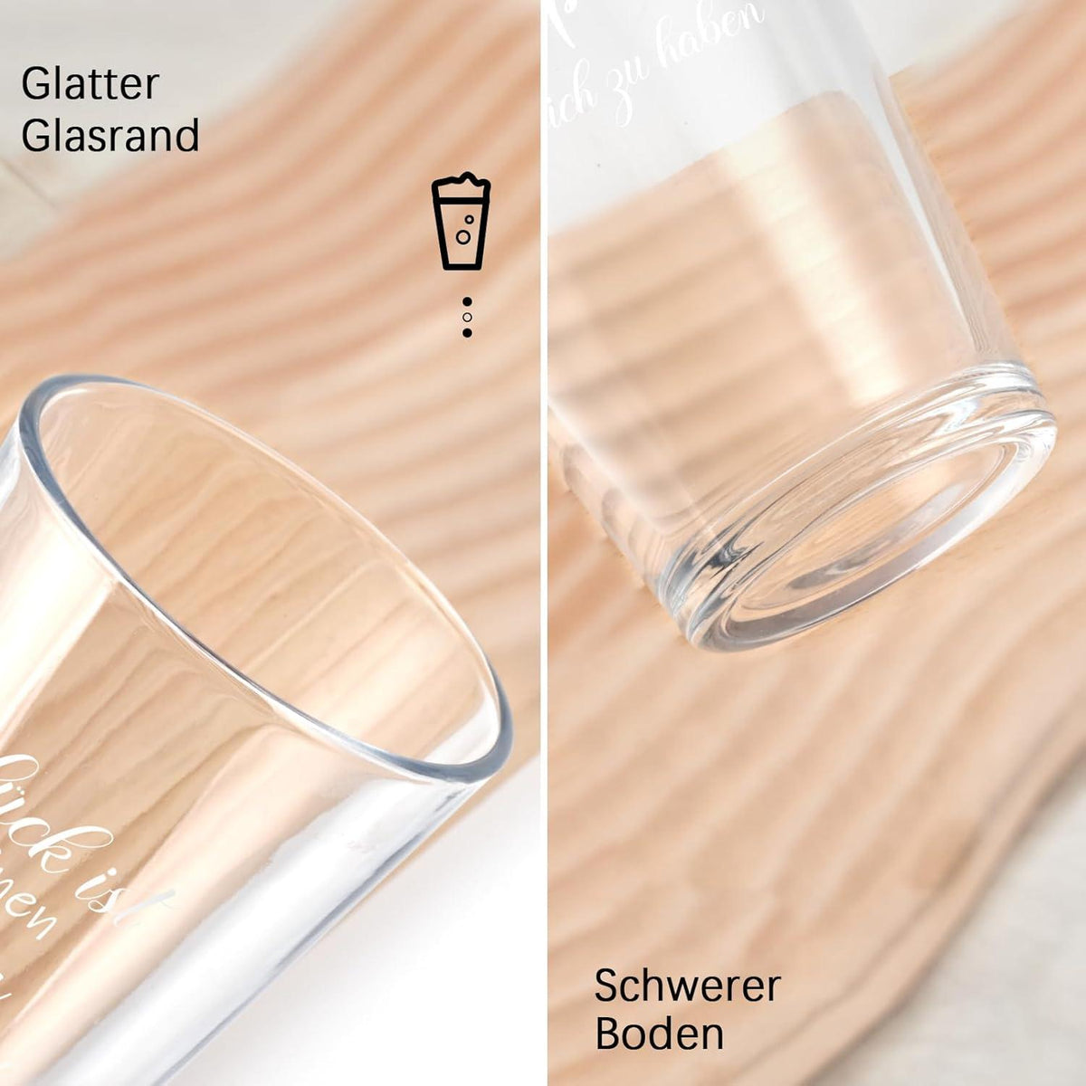 Biergläser für Opa Weihnachten Opa Geschenk Männergeschenke Bierglas
