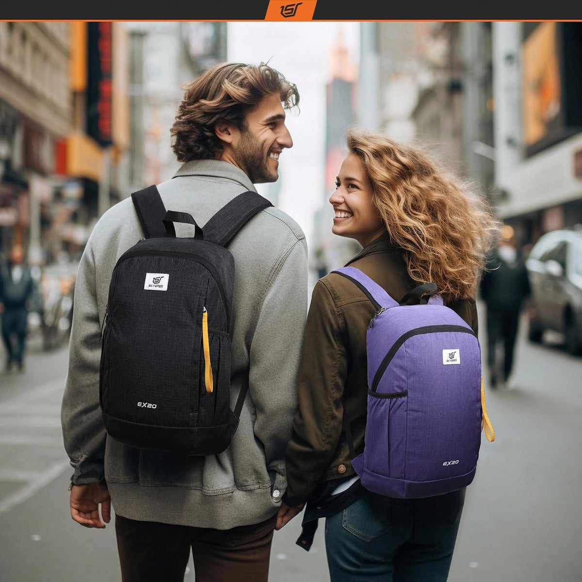 SKYSPER 20L Herren Rucksack Tagesrucksack Outdoor Travel