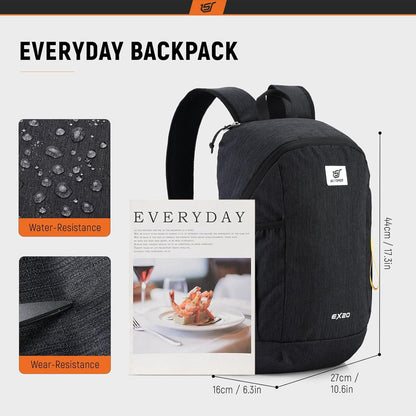 Rucksack 20L Herren Daypack Tagesrucksack Travel Backpack Outdoor