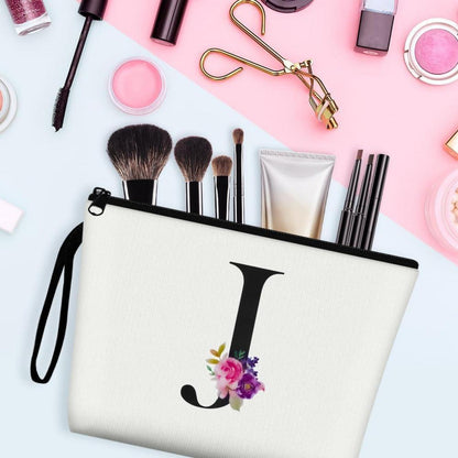 Canvas Kosmetiktasche Damen Regenbogenmuster Groß Kapazität