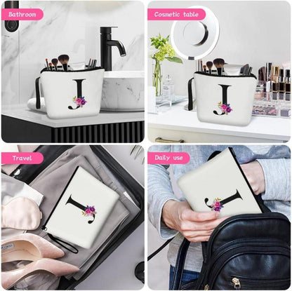 Kosmetiktasche Damen Leinwand Make-up-Tasche Multifunktional Große