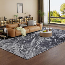 Teppich Kurzflor Moderner Flauschiger Abstraktion Wohnzimmer
