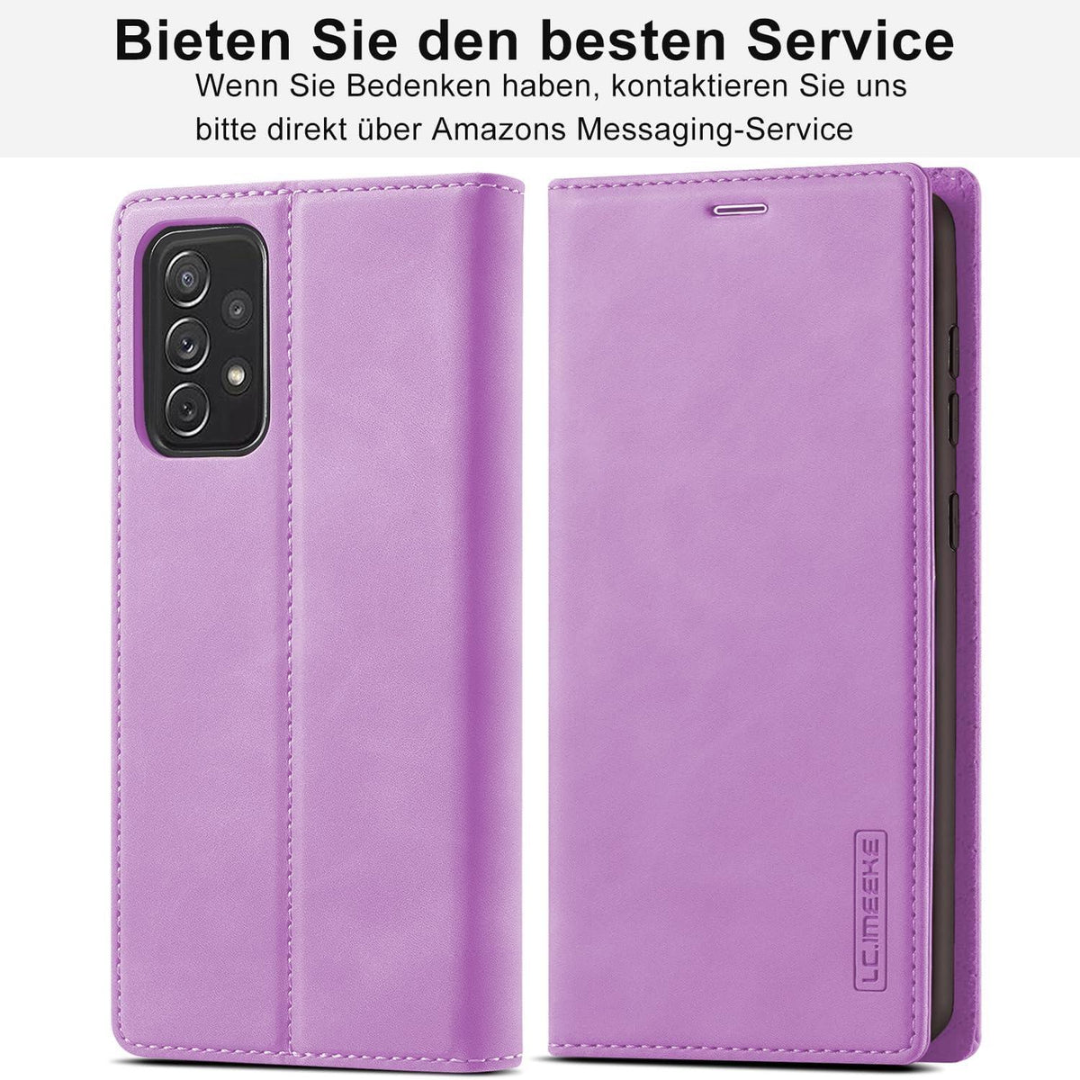 Schutzhülle Samsung Galaxy A32 5G Leder Klapphülle Wallet Magnetisch