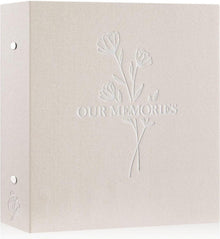 Fotoalbum 10x15 600 Leinen Einstecken Einsteckalbum Beige