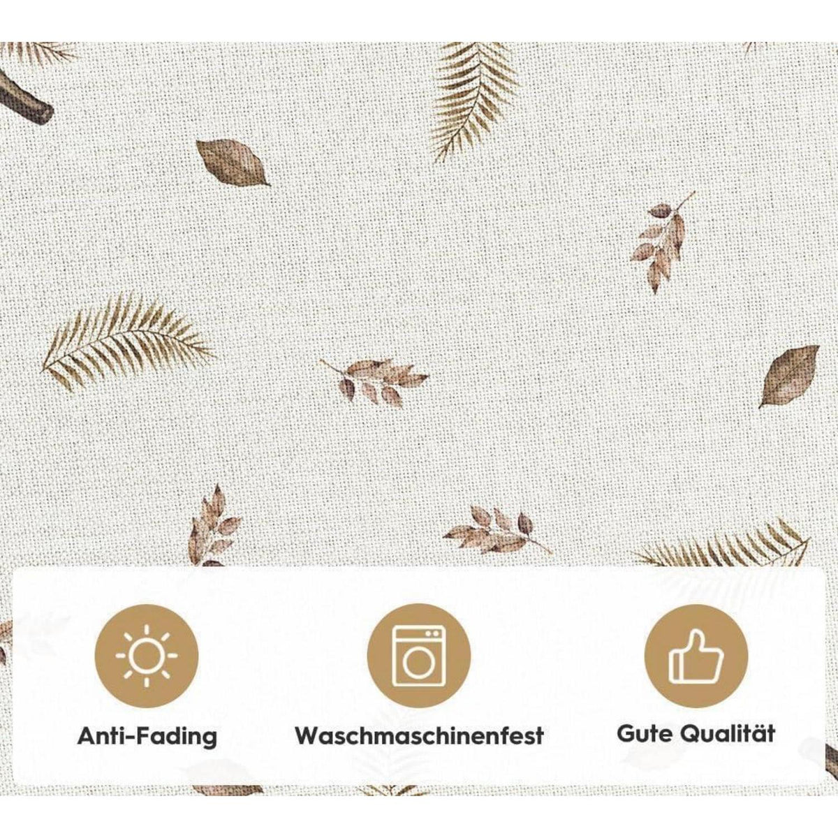 Tischdecke Herbst Muster Blau 85x85 cm Quadratisch