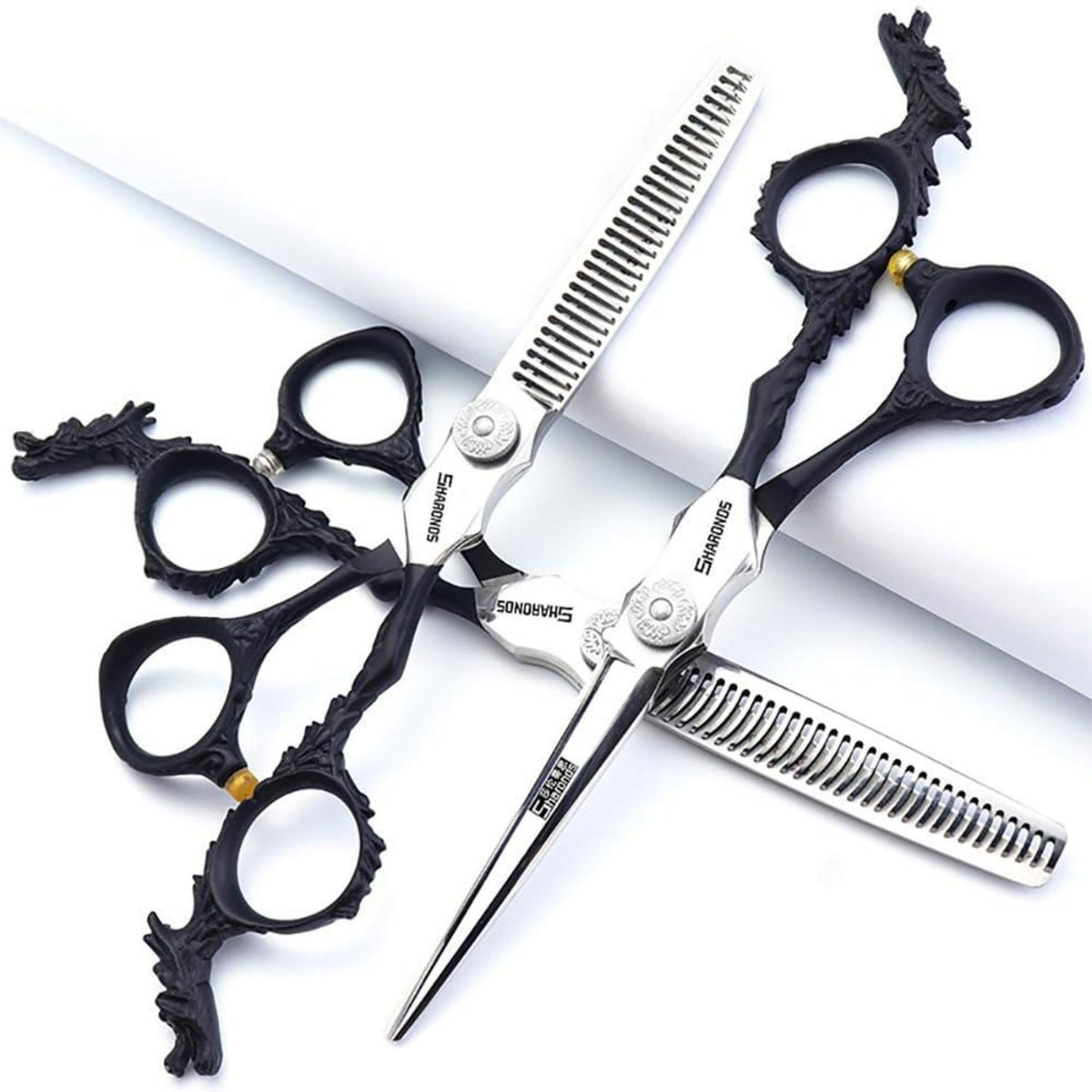 Professionelle Haarschneiderschere Set 6 Zoll Edelstahl