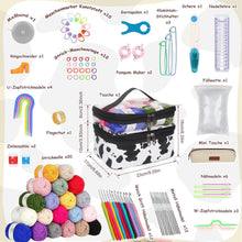 103 PCS Komplettes Häkelset für Anfänger Kinder