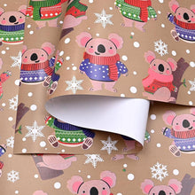 Weihnachtsgeschenkpapier Rolle 12m recycelbar festliches