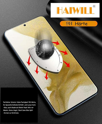 Schutzfolie Samsung Galaxy A72 4G/5G Matt 3er Set Displayschutz 9H Anti-Reflex