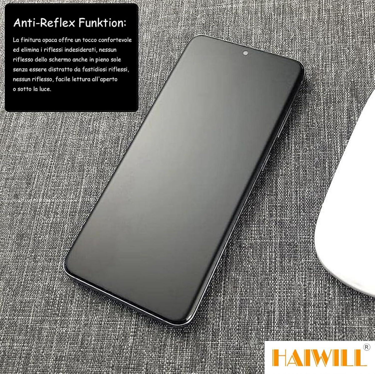 3er Set Matt Schutzfolie Samsung Galaxy A70 A70S Displayschutz