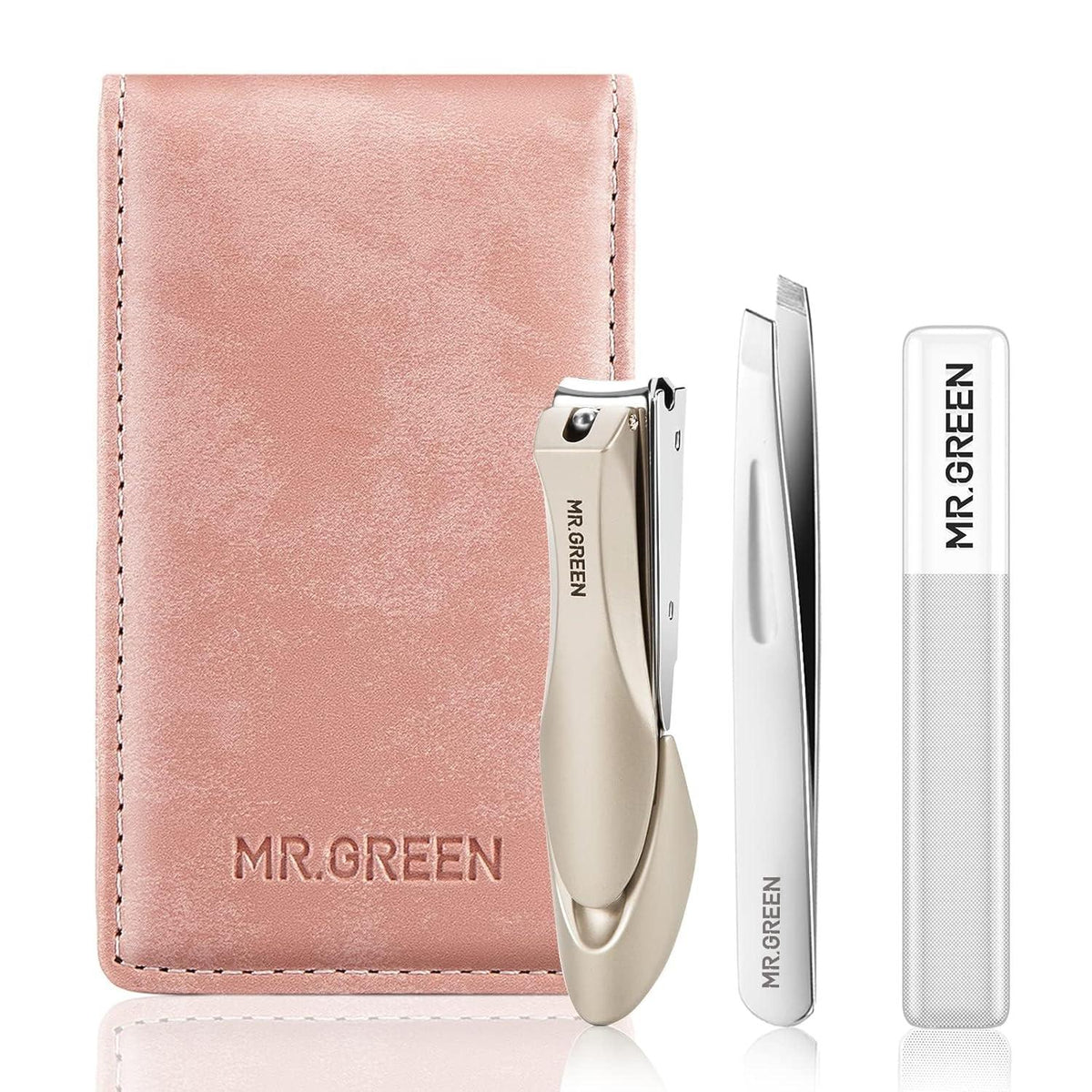Nagelknipser Set Edelstahl Maniküre Pediküre Reiseetui Geschenkbox