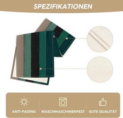 Artoid Mode Grüner Holz Tischläufer 40x140 cm Herbst Deko