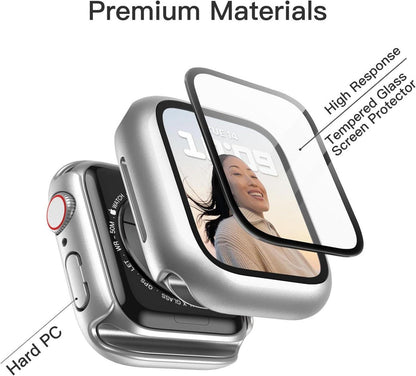 JETech Apple Watch Series 9 8 7 Hülle Displayschutz 41mm
