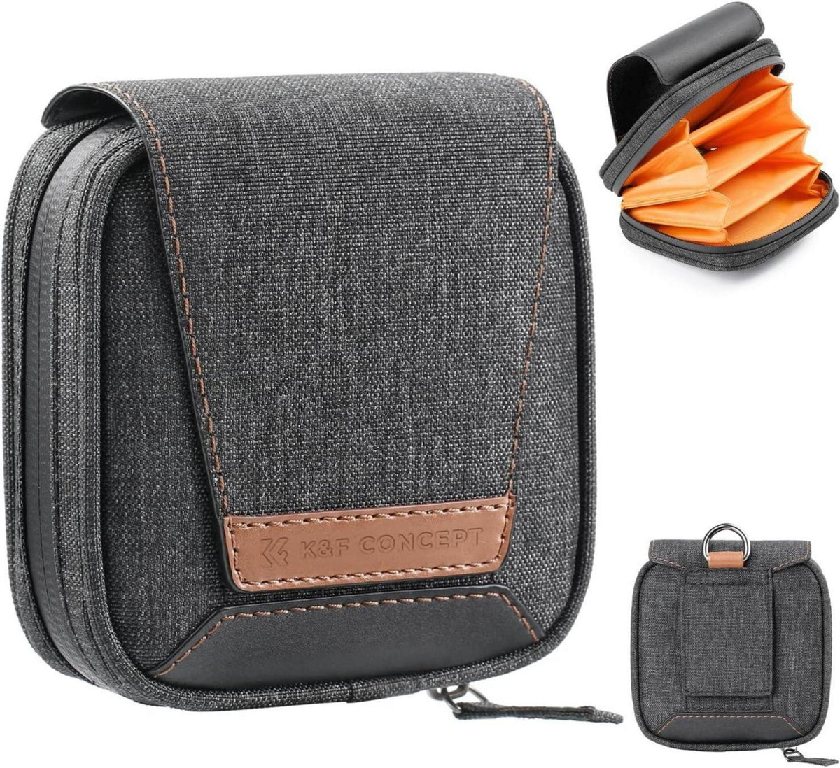4er Set Kamera Filter Taschen 4-in-1 Objektivfilter Aufbewahrung Bis