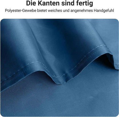 Duschvorhang Dunkelblau 150x180cm Antischimmel Wasserabweisend Polyester