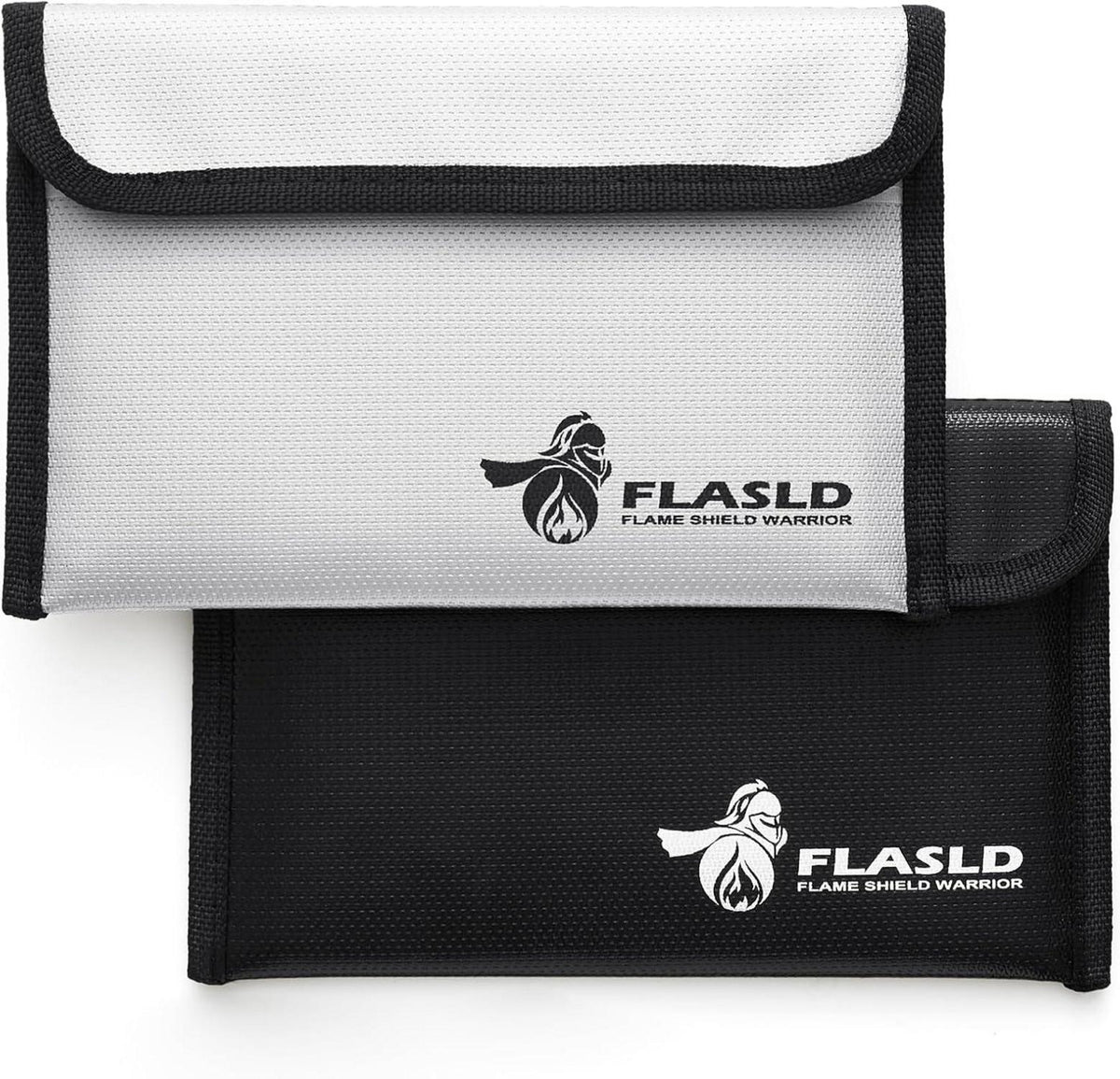 2er Set Feuerfeste Geldtasche 13x20 cm 1371℃, Wasserfest & Sicher