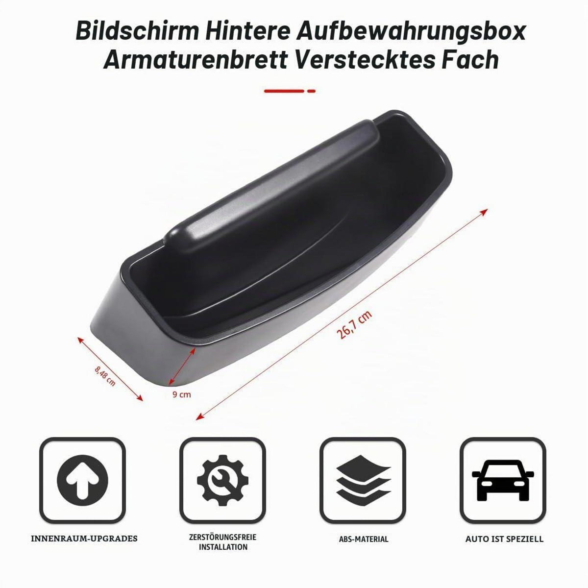 Mittelkonsolen Organizer für Mazda MX-5 ND 2015-2023