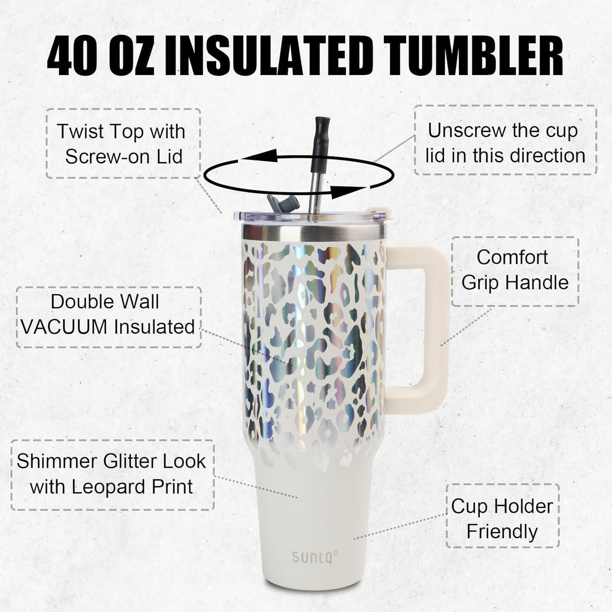 40oz Doppelwandiger Vakuum-Isolierter Tumbler mit