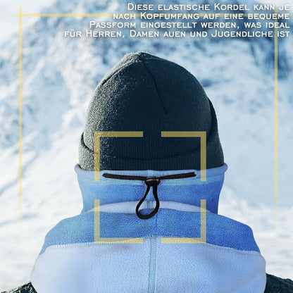 Warme Fleece Sturmhaube – Winddicht & Verstellbar für Ski, Motorrad & Alltag