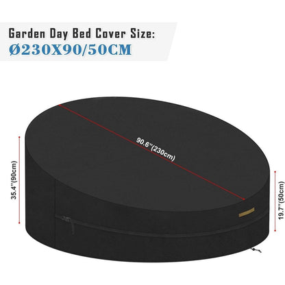 Schutzhülle für Sonneninsel Ø230cm, wasserdicht, 420D Oxford