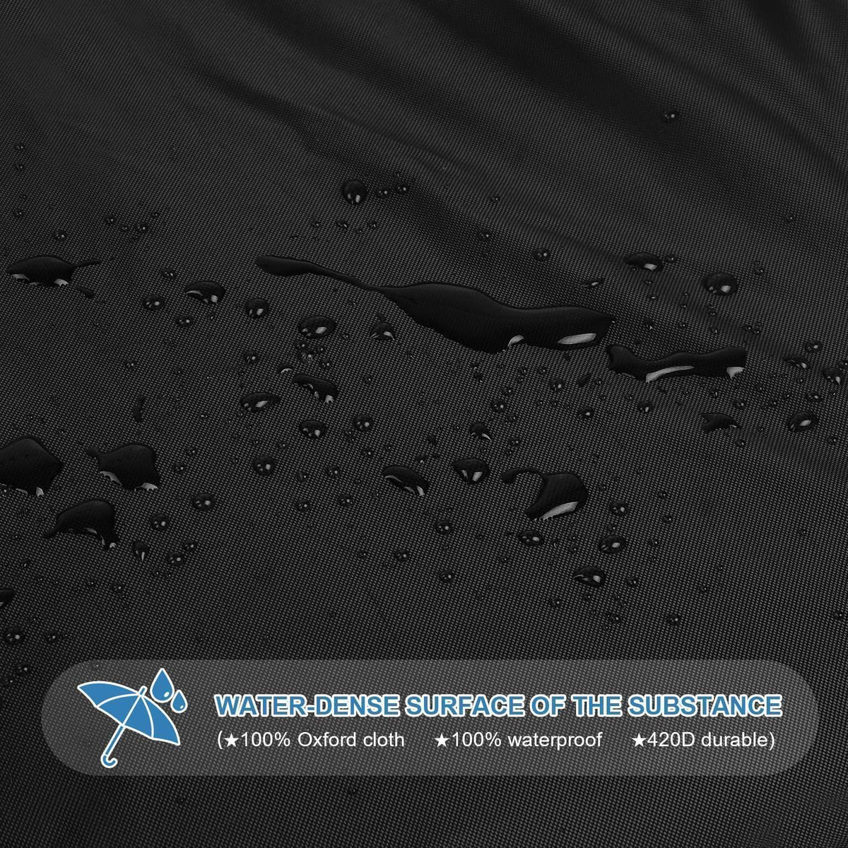 Abdeckhaube für Sonneninsel Halbrund 230x120x100cm Wasserdicht UV-Beständig